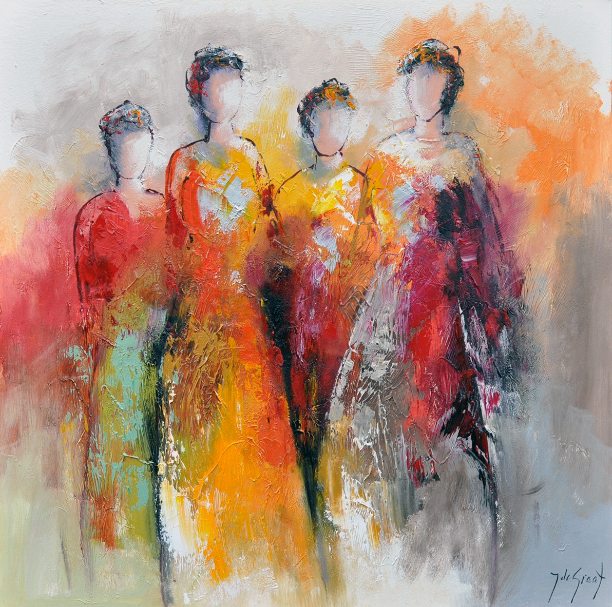 Jochem de Graaf + The four ladies